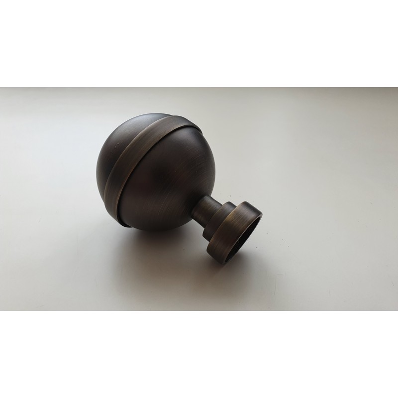 Antikinės Bronzos 25mm Kula antgalis