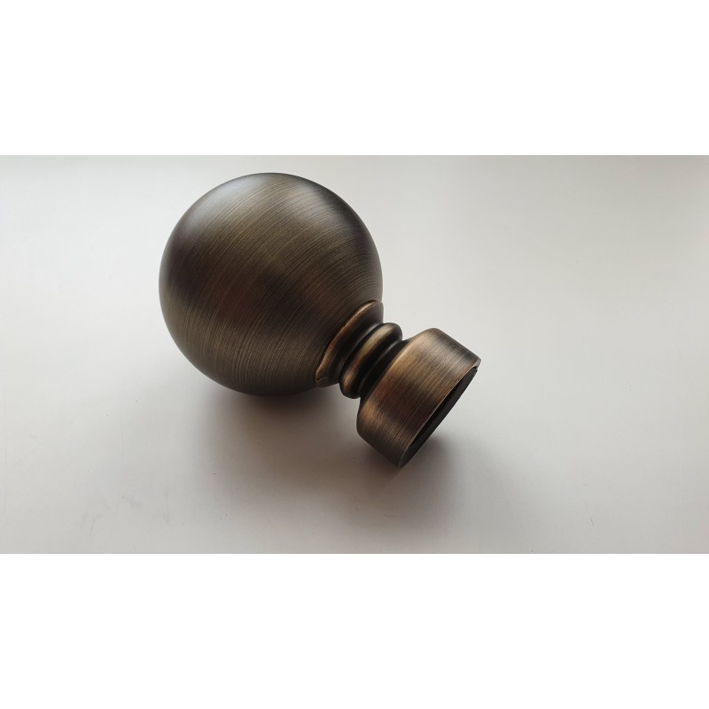 Antikinės Bronzos 25mm Bona antgalis