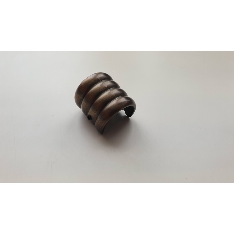 Antikinės Bronzos 25mm Nišinis laikiklis antgalis