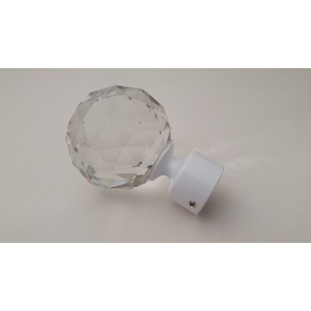 Balti 25mm Crystal oval antgalis