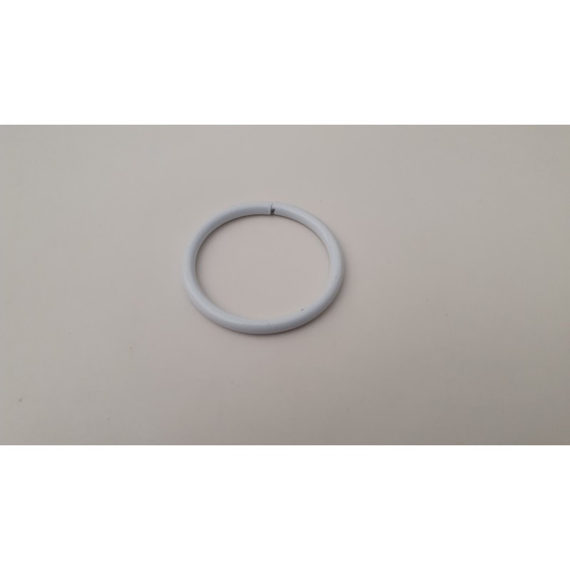 Balti 25mm Žiedelis