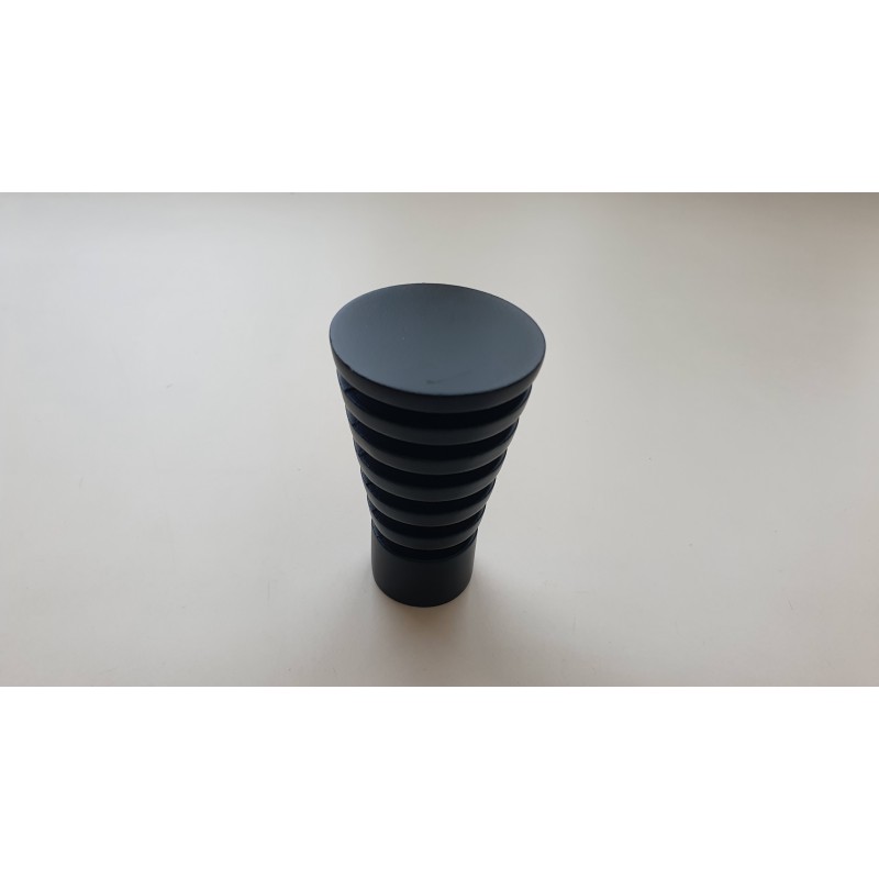 Juodi 19mm Spring antgalis