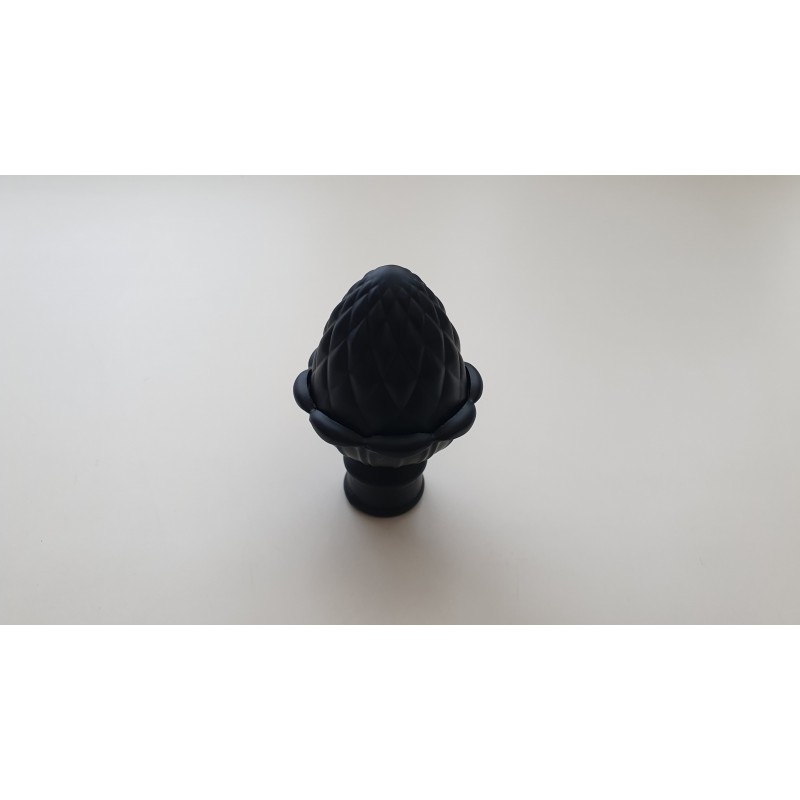 Juodi 19mm konkorėžis antgalis