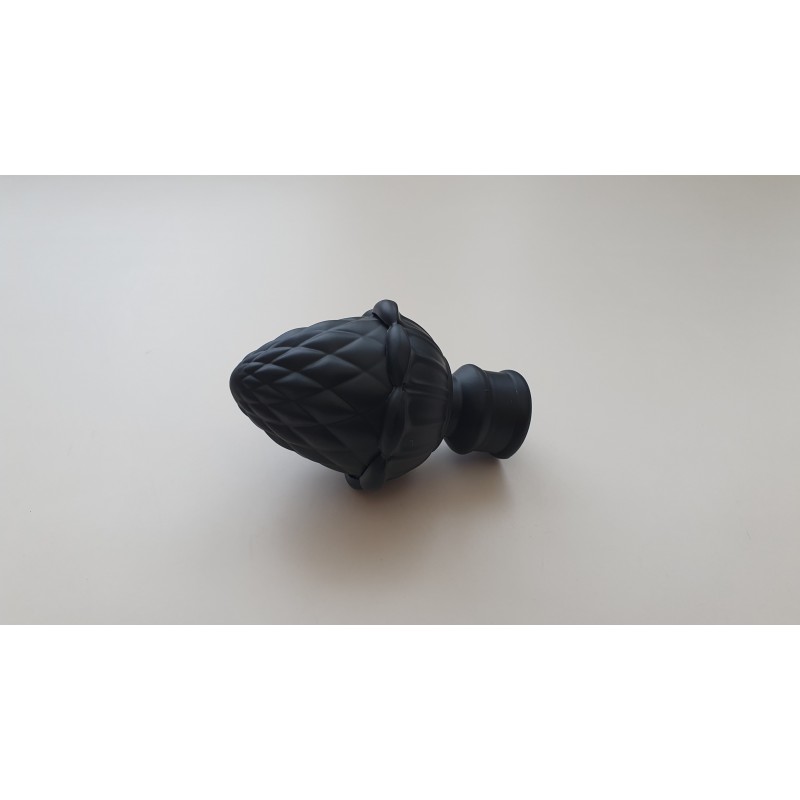 Juodi 19mm konkorėžis antgalis