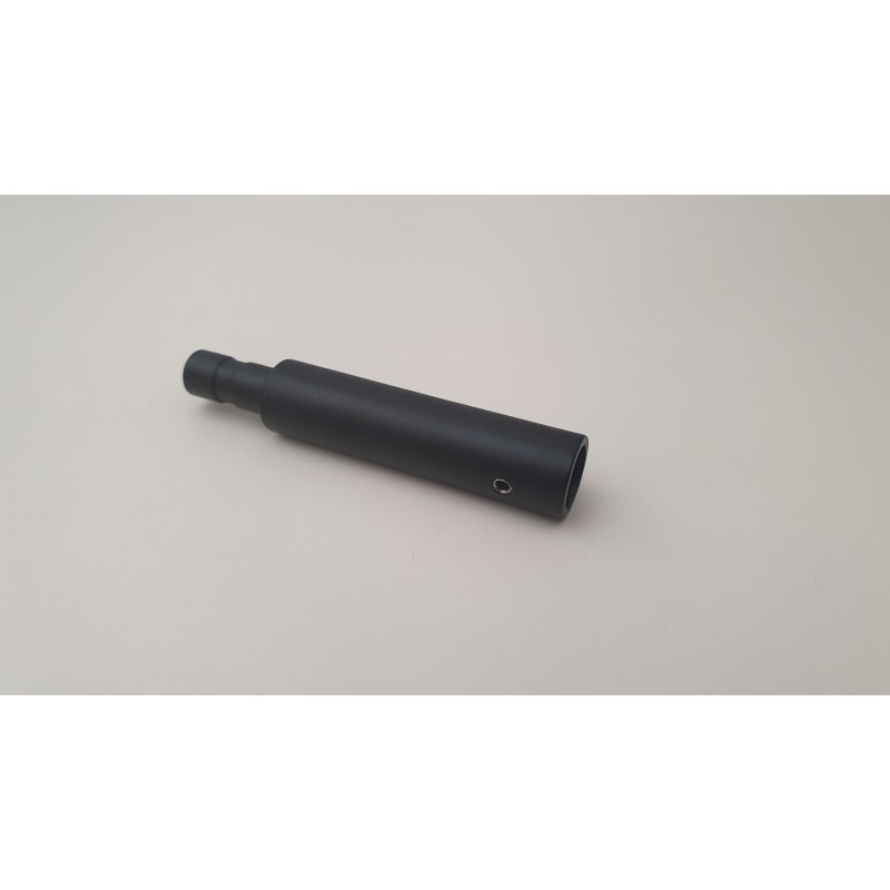 Juodi 25mm Atviro laikiklio prailgintojas antgalis