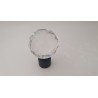Juodi 25mm Crystal oval antgalis Juodi 25mm Crystal oval antgalis