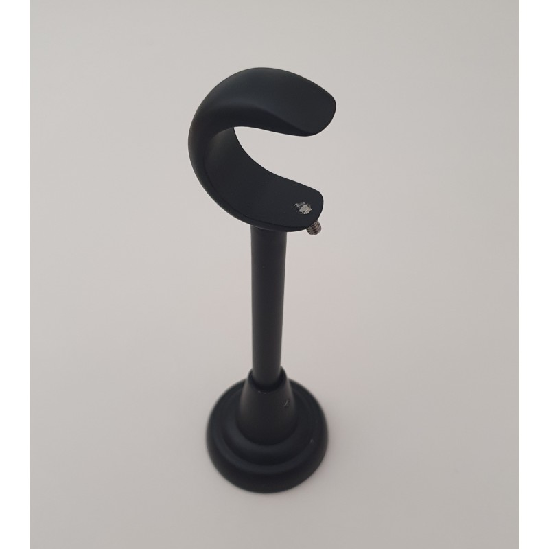 Juodi 25mm Vienguba atvira kojelė