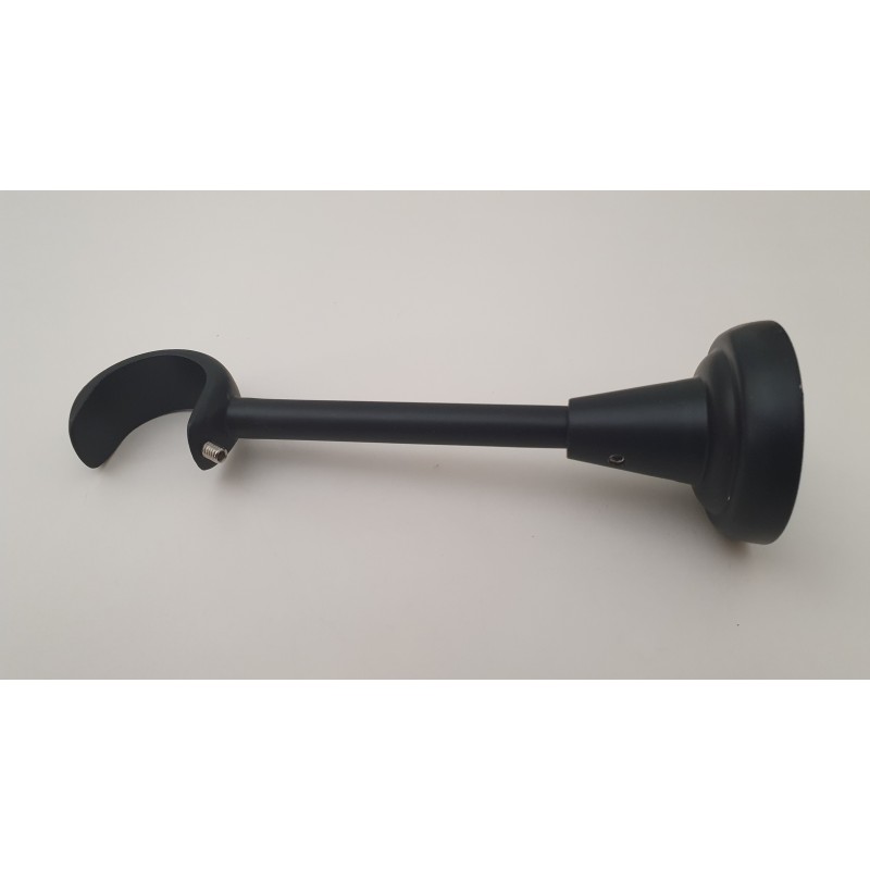 Juodi 25mm Vienguba atvira kojelė