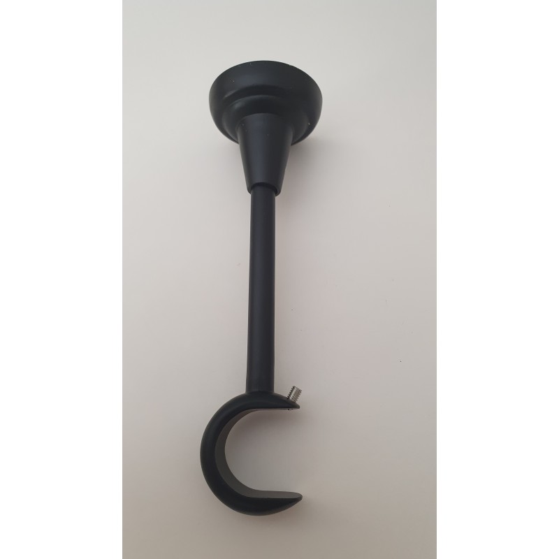 Juodi 25mm Vienguba atvira kojelė