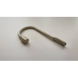 Balto aukso 19mm Kablys antgalis