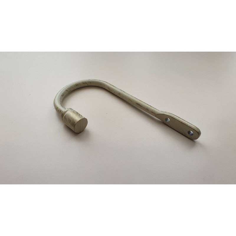 Balto aukso 19mm Kablys antgalis