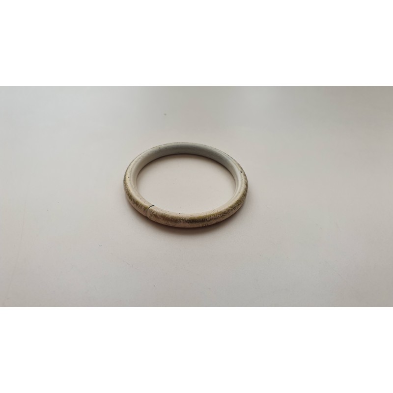 Balto aukso 19mm Žiedelis