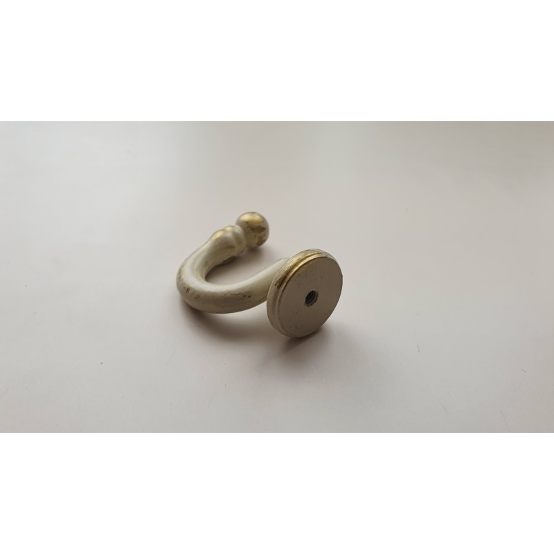 Balto aukso 19mm Kabliukas antgalis