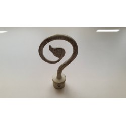 Balto aukso 19mm Zeus su lapeliu antgalis