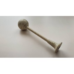 Balto aukso 19mm Oval antgalis