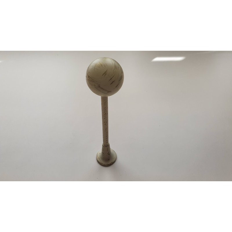 Balto aukso 19mm Oval antgalis