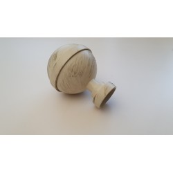 Balto aukso 25mm Kula antgalis