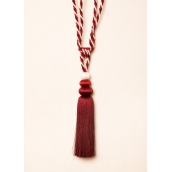 Raudono atspalvio viengubas parišimas