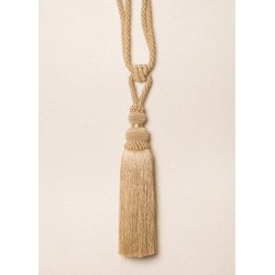 Smėlio atspalvio viengubas parišimas