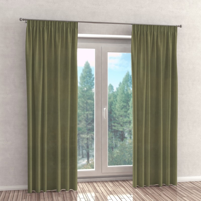 Naktinės užuolaidos, žalio atspalvio Blackout